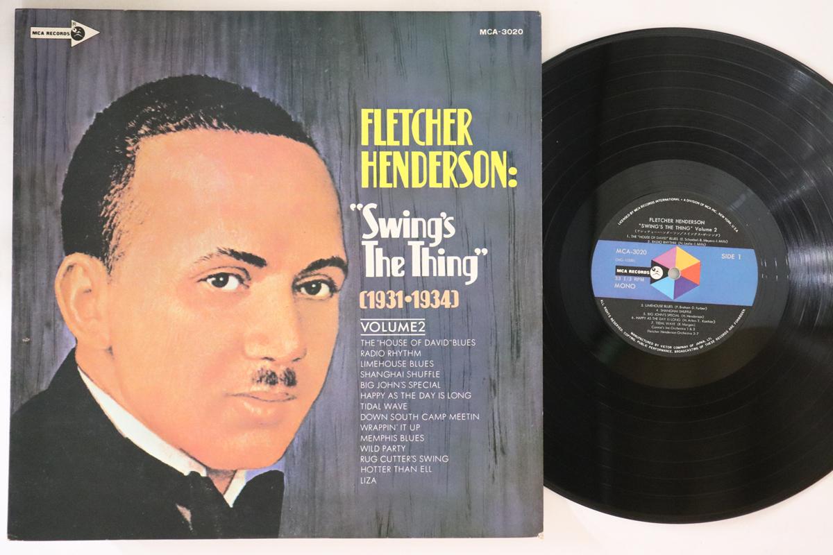 LP Record FLETCHER HENDERSON - Swing s The Thing Volume 2 MCA3020 MCA Japan Jazz Used
LP Record FLETCHER HENDERSON - Swing s The Thing Volume 2 MCA3020 MCA Japan Jazz Used