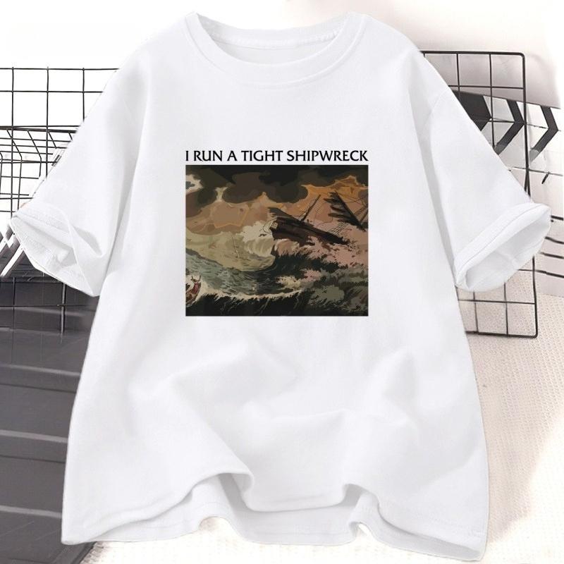 I Run A Tight Shipwreck Mom T Shirt Homeschool Mama TShirt Funny Mama Tshirt Mother Day Gift Casual Cotton Short Sleeve Tops 4XL
I Run A Tight Shipwreck Mom T Shirt Homeschool Mama TShirt Funny Mama Tshirt Mother Day Gift Casual Cotton Short Sleeve Tops 4XL