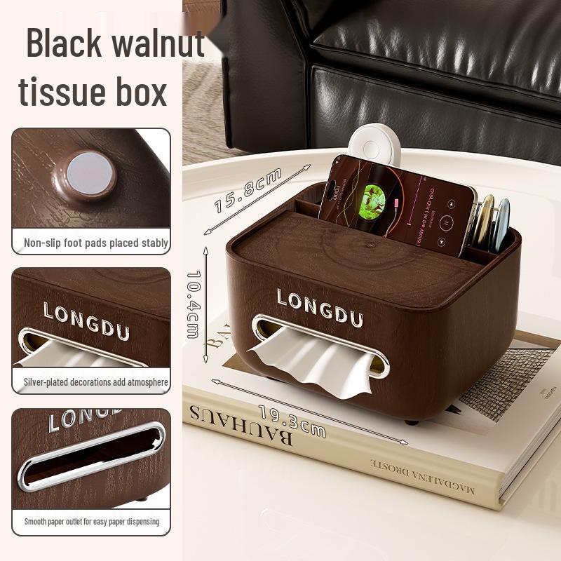 Vintage Style Tissue Box & Remote Holder - High-end Living Room Coffee Table Storage (2026 Model) Standard
Vintage Style Tissue Box & Remote Holder - High-end Living Room Coffee Table Storage (2026 Model) Standard