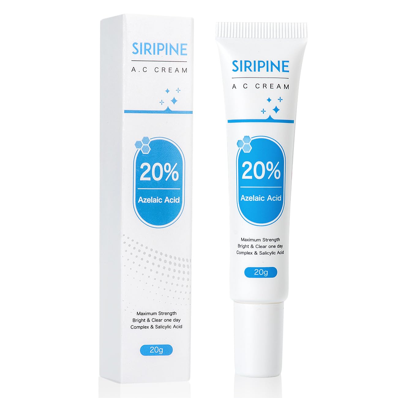 Azelaic acid combination AC cream 20g High concentration salicylic acid Glycyrrhizic acid dipotassium CICA 20%
Azelaic acid combination AC cream 20g High concentration salicylic acid Glycyrrhizic acid dipotassium CICA 20%
