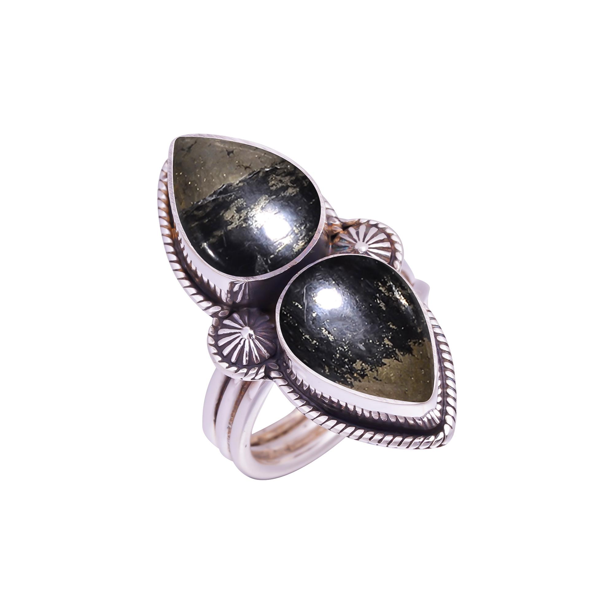 Healer S Gold Pyrite In Magnetite Gemstone 925 Sterling Silver Ring V9432, Black & Gold Ring, Pear Ring, Valentin s Day Gift, Gift For Her, Birthday G
Healer S Gold Pyrite In Magnetite Gemstone 925 Sterling Silver Ring V9432, Black & Gold Ring, Pear Ring, Valentin s Day Gift, Gift For Her, Birthday G