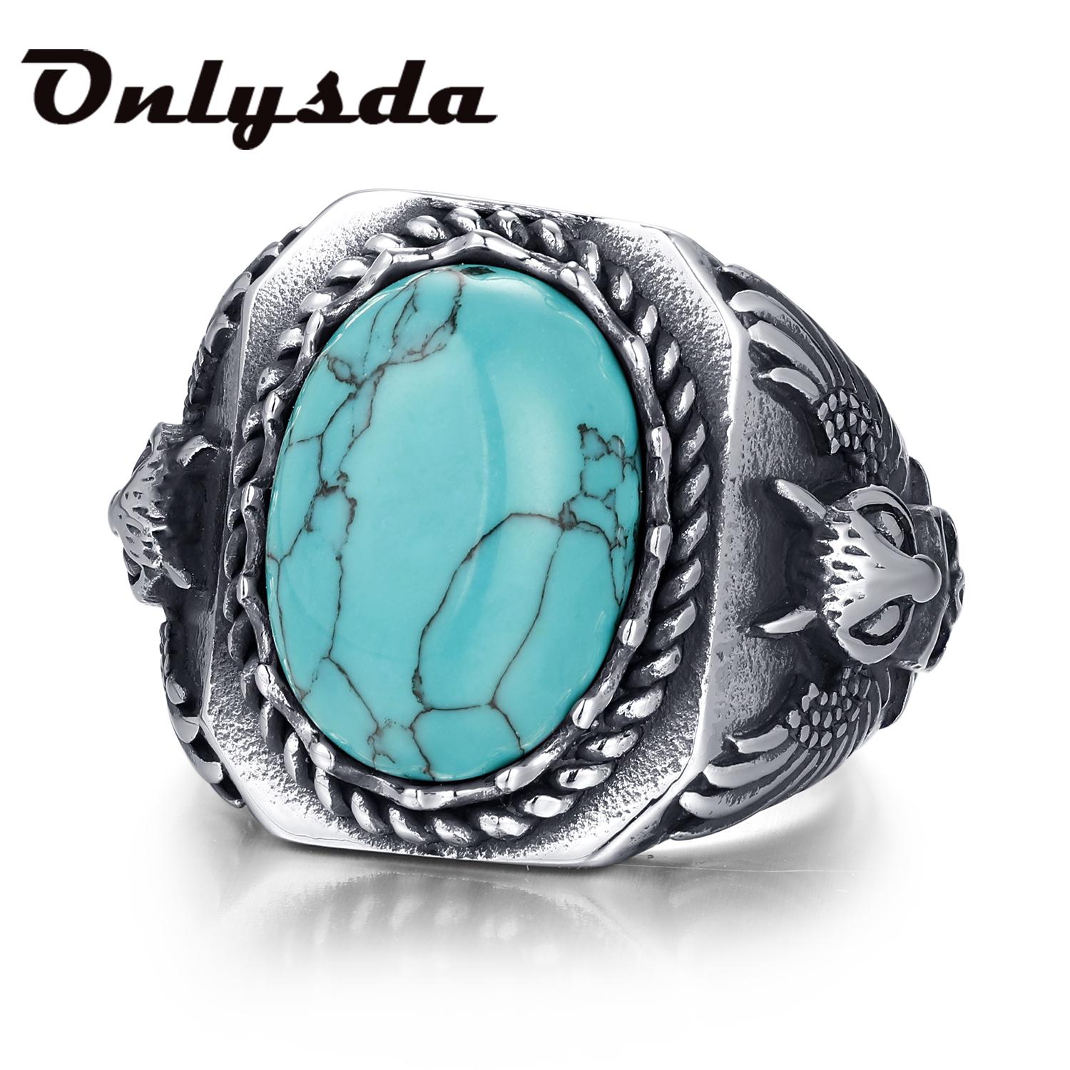 Statement Punk Rock Stylish Signet Rings for Men, Bat Ring with Round Blue Stone, Stainless Steel Metal Party Jewelry ,US Size 13
Statement Punk Rock Stylish Signet Rings for Men, Bat Ring with Round Blue Stone, Stainless Steel Metal Party Jewelry ,US Size 13