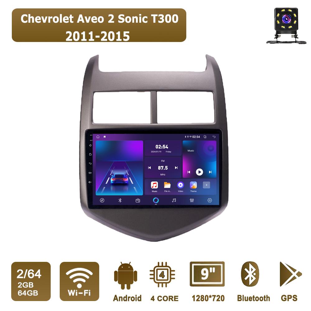 Android Car-Play Car Radio For Chevrolet Aveo 2 Sonic T300 2011-2015 Multimedia Player Head Unit Stereo GPS Navigation BT WIFI,2+64GB серый
Android Car-Play Car Radio For Chevrolet Aveo 2 Sonic T300 2011-2015 Multimedia Player Head Unit Stereo GPS Navigation BT WIFI,2+64GB серый
