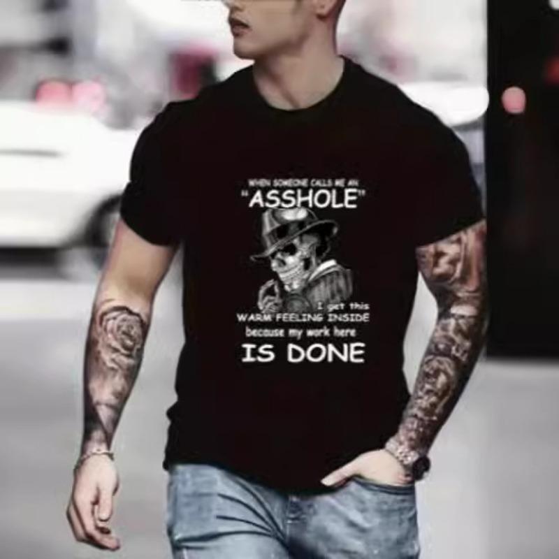 Летняя мужская футболка с короткими рукавами и принтом черепа, выполненная в цифровом 3D-принте 6XL
Летняя мужская футболка с короткими рукавами и принтом черепа, выполненная в цифровом 3D-принте 6XL