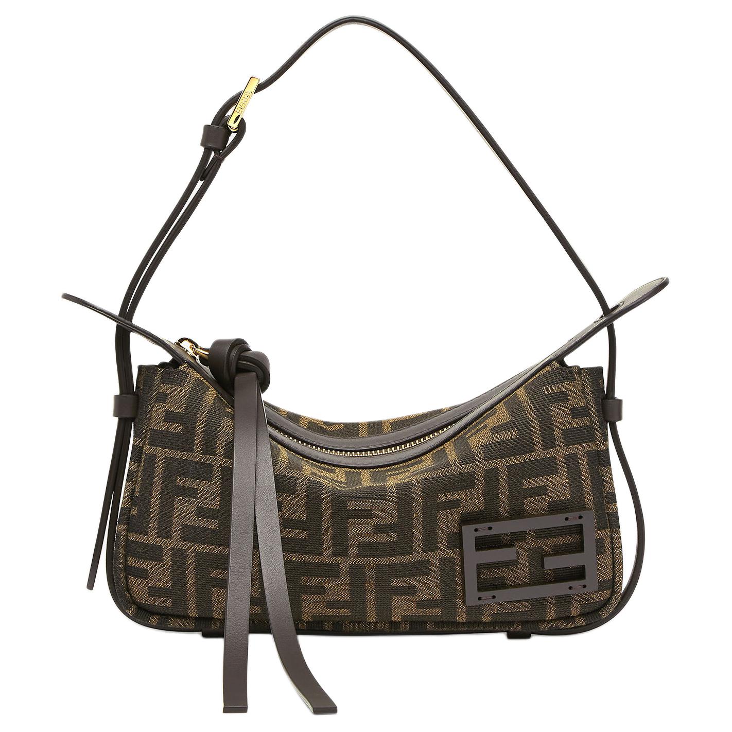 Fendi Simply Adjustable Shoulder Bag With Zipper Closure Polyester Nylon Pu Cotton Resin Single Shoulder Bag Mini Women S Brown коричневий
Fendi Simply Adjustable Shoulder Bag With Zipper Closure Polyester Nylon Pu Cotton Resin Single Shoulder Bag Mini Women S Brown коричневий