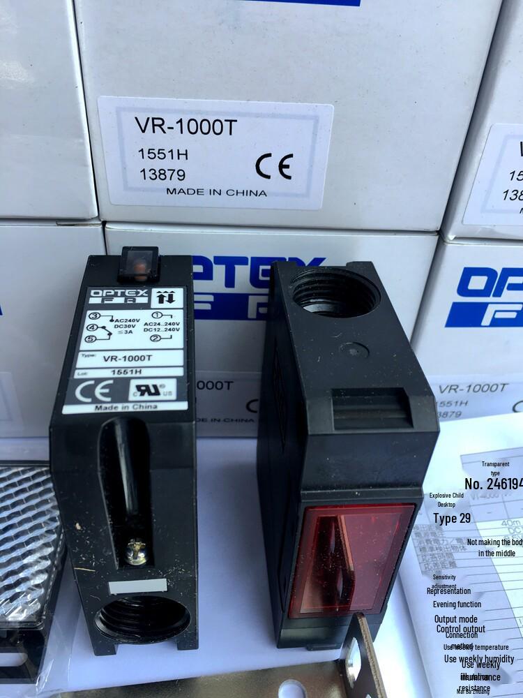 New Japan OPTEX VR-1000T Photoelectric Switch In Stock VR-1000
New Japan OPTEX VR-1000T Photoelectric Switch In Stock VR-1000