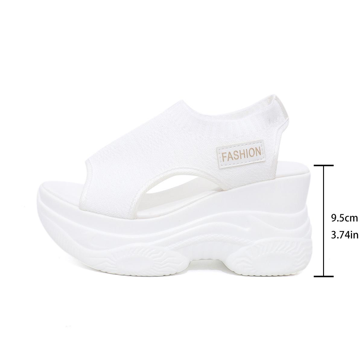 Сандалии женские с толстой подошвой, сандалии в спортивном стиле с покатым каблуком и рыбьим ртом 43 белый
Сандалии женские с толстой подошвой, сандалии в спортивном стиле с покатым каблуком и рыбьим ртом 43 белый