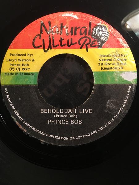 7-дюймовая пластинка PRINCE BOB Behold Jah Live NONE Natural Culture 1997 Ямайка Регги Ска Даб Б/у
7-дюймовая пластинка PRINCE BOB Behold Jah Live NONE Natural Culture 1997 Ямайка Регги Ска Даб Б/у