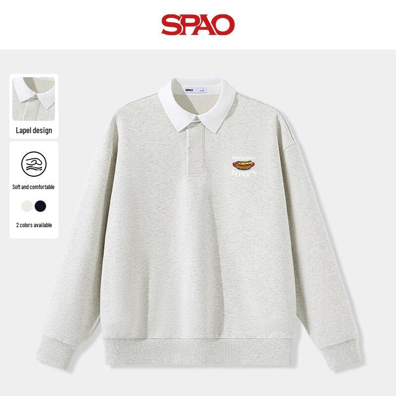 SPAO Унисекс Свитшот с круглым вырезом свободного кроя XL
SPAO Унисекс Свитшот с круглым вырезом свободного кроя XL