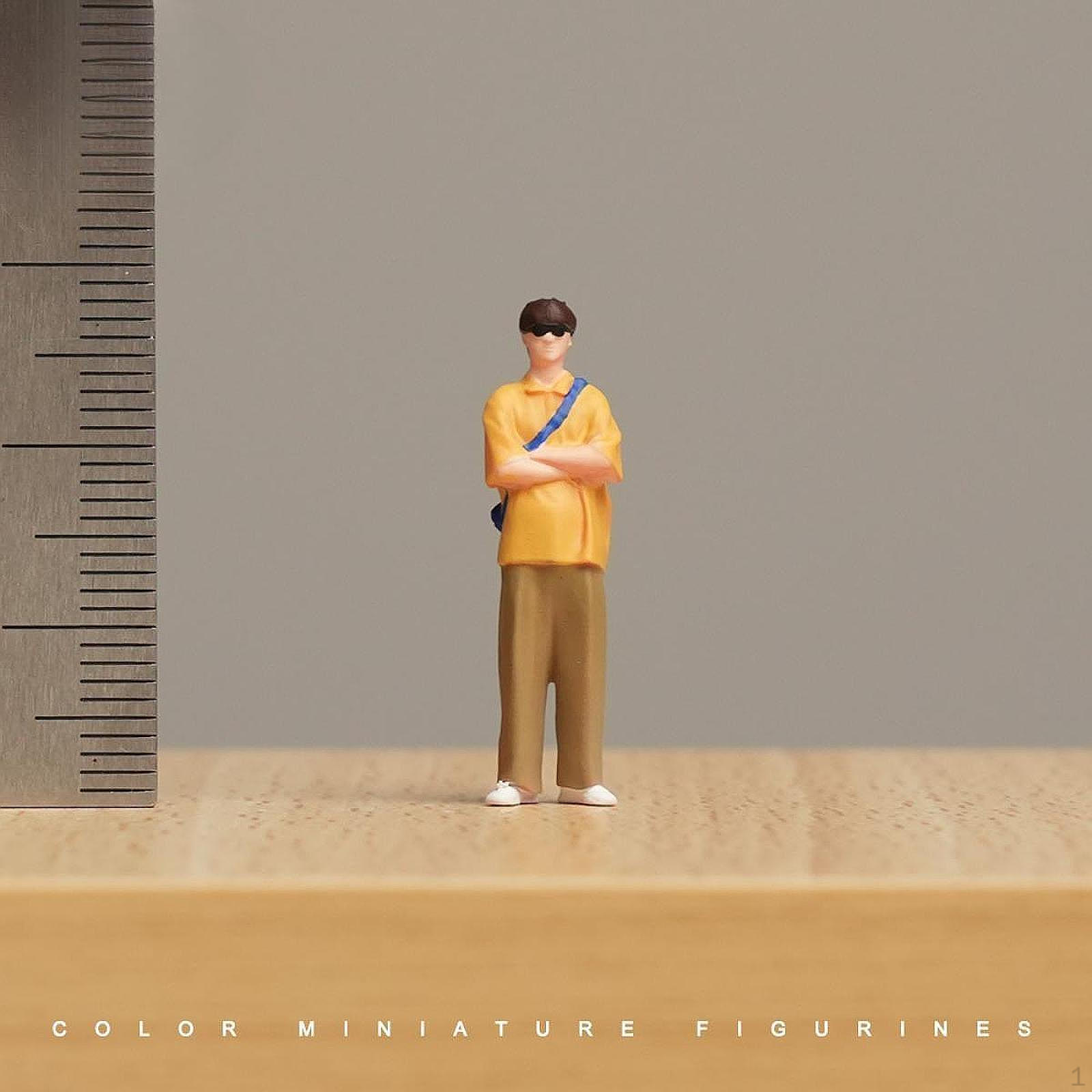 1/64 Scale Action Figure Handsome Man Miniature Character Gift Decoration Micro Landscape Decorative
1/64 Scale Action Figure Handsome Man Miniature Character Gift Decoration Micro Landscape Decorative