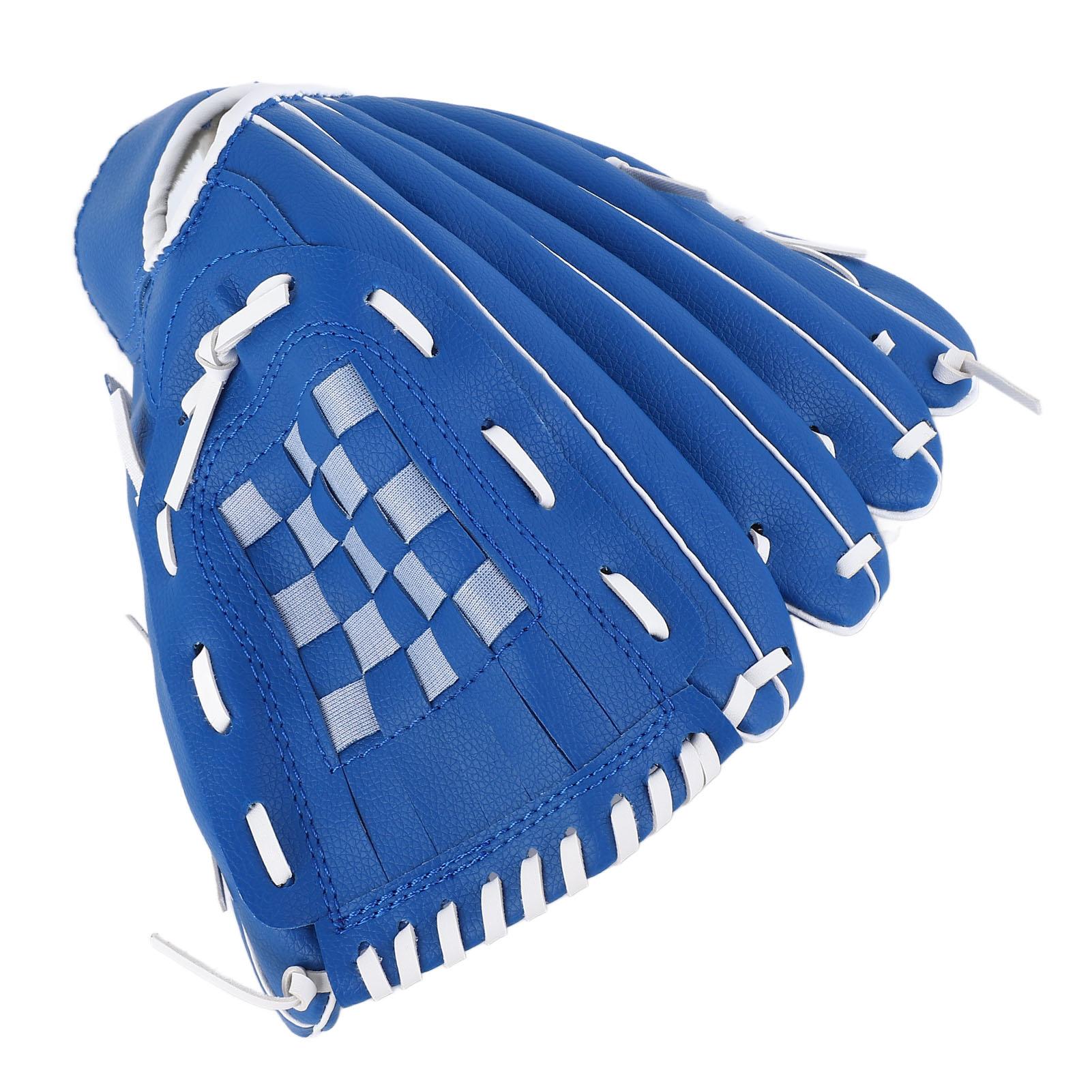 Softball Glove 12.5 Inches Blue Sport Baseball Glove Outfield Mitt for Outdoor Training
Softball Glove 12.5 Inches Blue Sport Baseball Glove Outfield Mitt for Outdoor Training