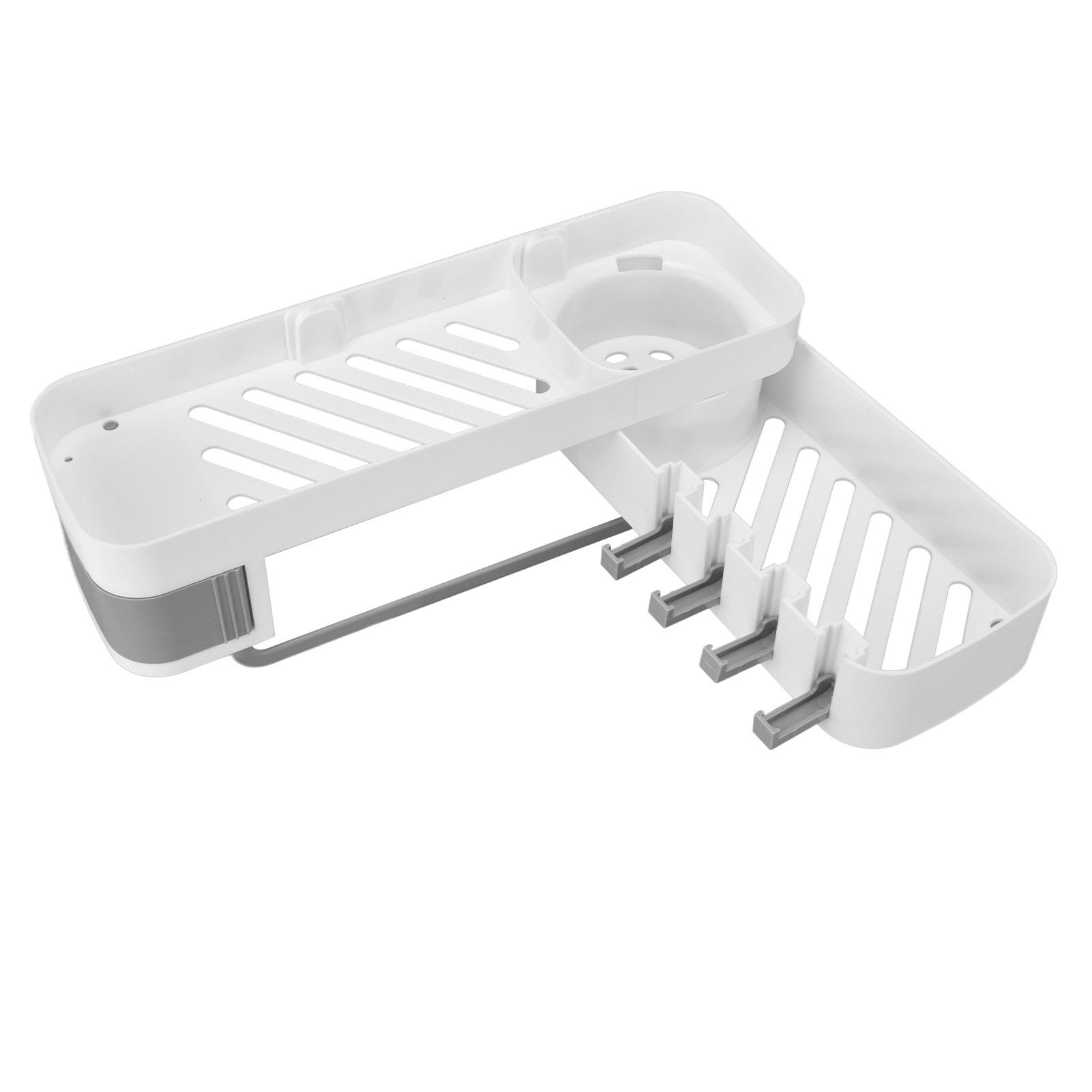 Bathroom Corner Rack Double Layer Rotatable Wall Mounted Stylish Simple Multifunctional Storage Shelf
Bathroom Corner Rack Double Layer Rotatable Wall Mounted Stylish Simple Multifunctional Storage Shelf