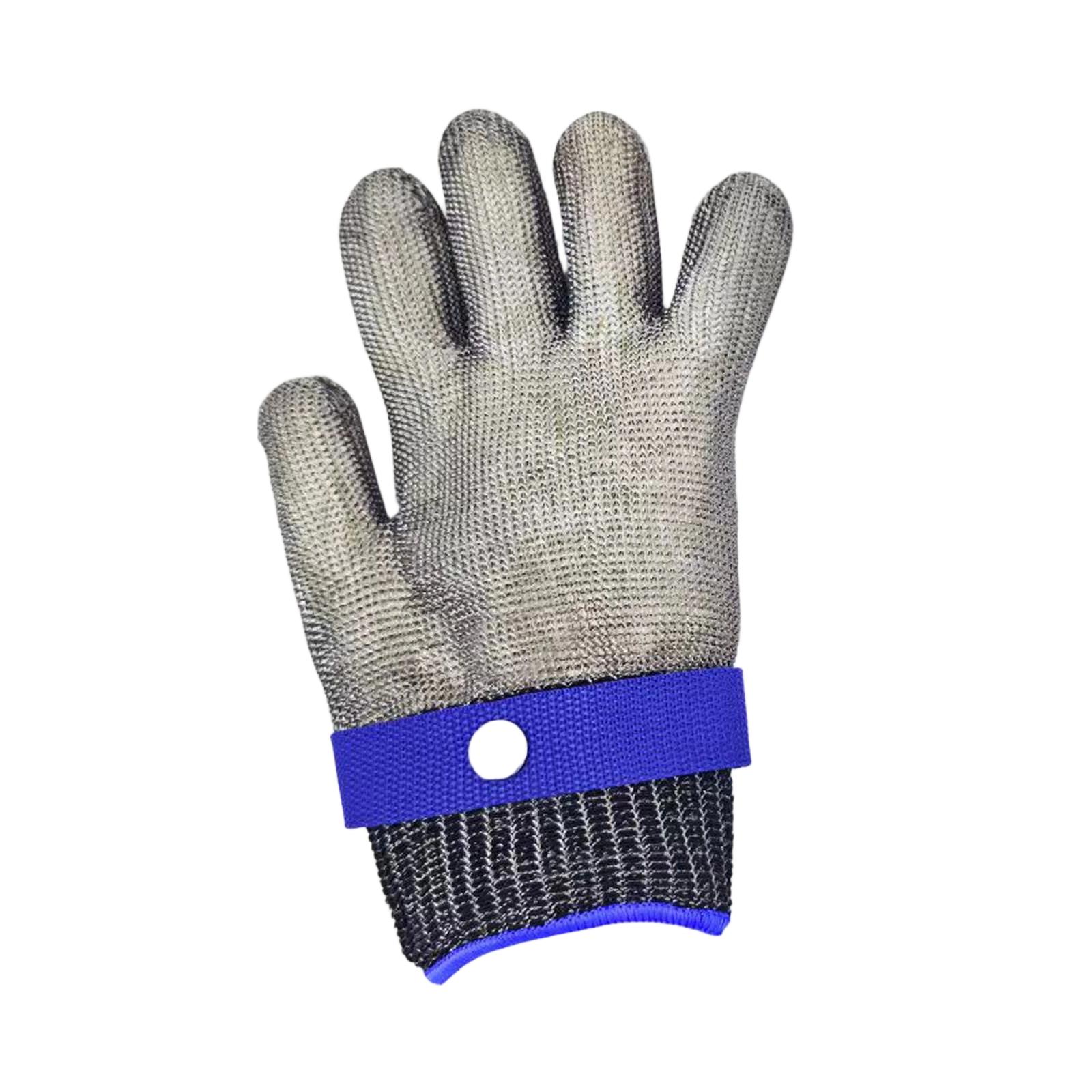 Steel Wire Cut-resistant Gloves For Cutting, Slaughtering, And Fish Killing; Safety Gloves Against Cuts. one size
Steel Wire Cut-resistant Gloves For Cutting, Slaughtering, And Fish Killing; Safety Gloves Against Cuts. one size