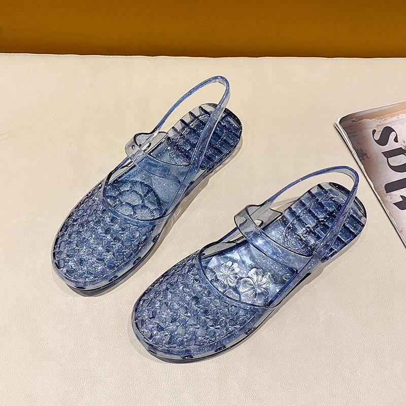 Internet celebrity explosion crystal sandals women go out summer versatile hollow breathable non-slip wear-resistant plastic mother sandals 36 темно-синий
Internet celebrity explosion crystal sandals women go out summer versatile hollow breathable non-slip wear-resistant plastic mother sandals 36 темно-синий
