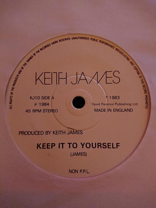 7-дюймовая пластинка KEITH JAMES Keep It To Yourself Behind Your E KJ10 Keith James 1983 Великобритания Поп Б/у
7-дюймовая пластинка KEITH JAMES Keep It To Yourself Behind Your E KJ10 Keith James 1983 Великобритания Поп Б/у