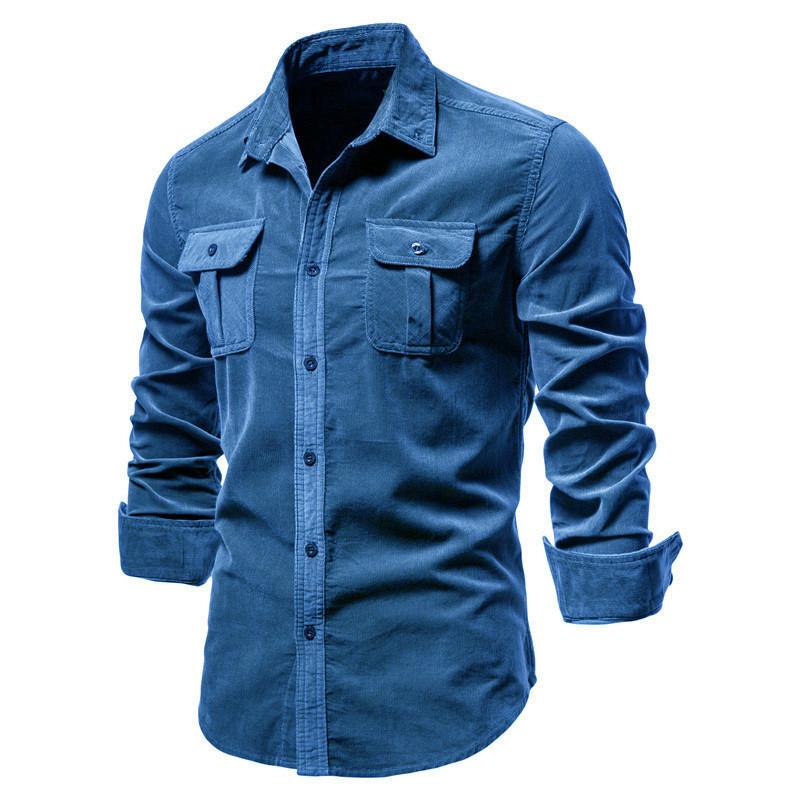 Large Size Men s Spring Autumn Corduroy Coat Casual Slim Fit Long Sleeve Shirt L
Large Size Men s Spring Autumn Corduroy Coat Casual Slim Fit Long Sleeve Shirt L