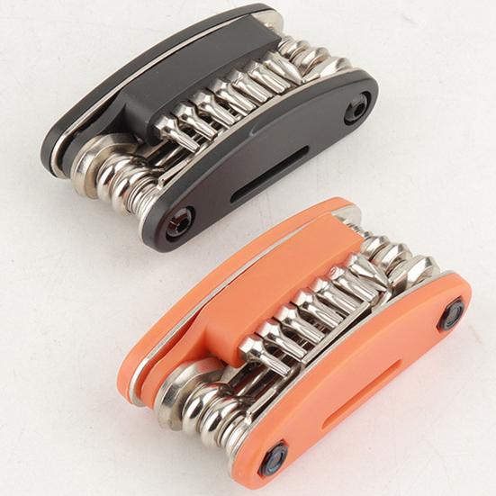 Yousheng 21-in-1 Bicycle Tool Kit Multitool Foldable Design Emergency Maintenance Wrench Screwdriver Portable Bicycle Repair Tool
Yousheng 21-in-1 Bicycle Tool Kit Multitool Foldable Design Emergency Maintenance Wrench Screwdriver Portable Bicycle Repair Tool