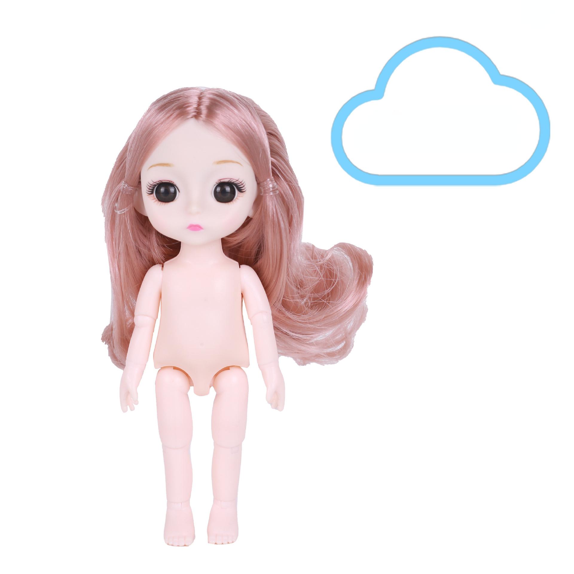 Мини-подвижная 23-шарнирная кукла 16 см, игрушка для девочек, 3D большие глаза, BJD принцесса, полная одежда, коллекция платьев, детская кукла в подарок Head+Body
Мини-подвижная 23-шарнирная кукла 16 см, игрушка для девочек, 3D большие глаза, BJD принцесса, полная одежда, коллекция платьев, детская кукла в подарок Head+Body