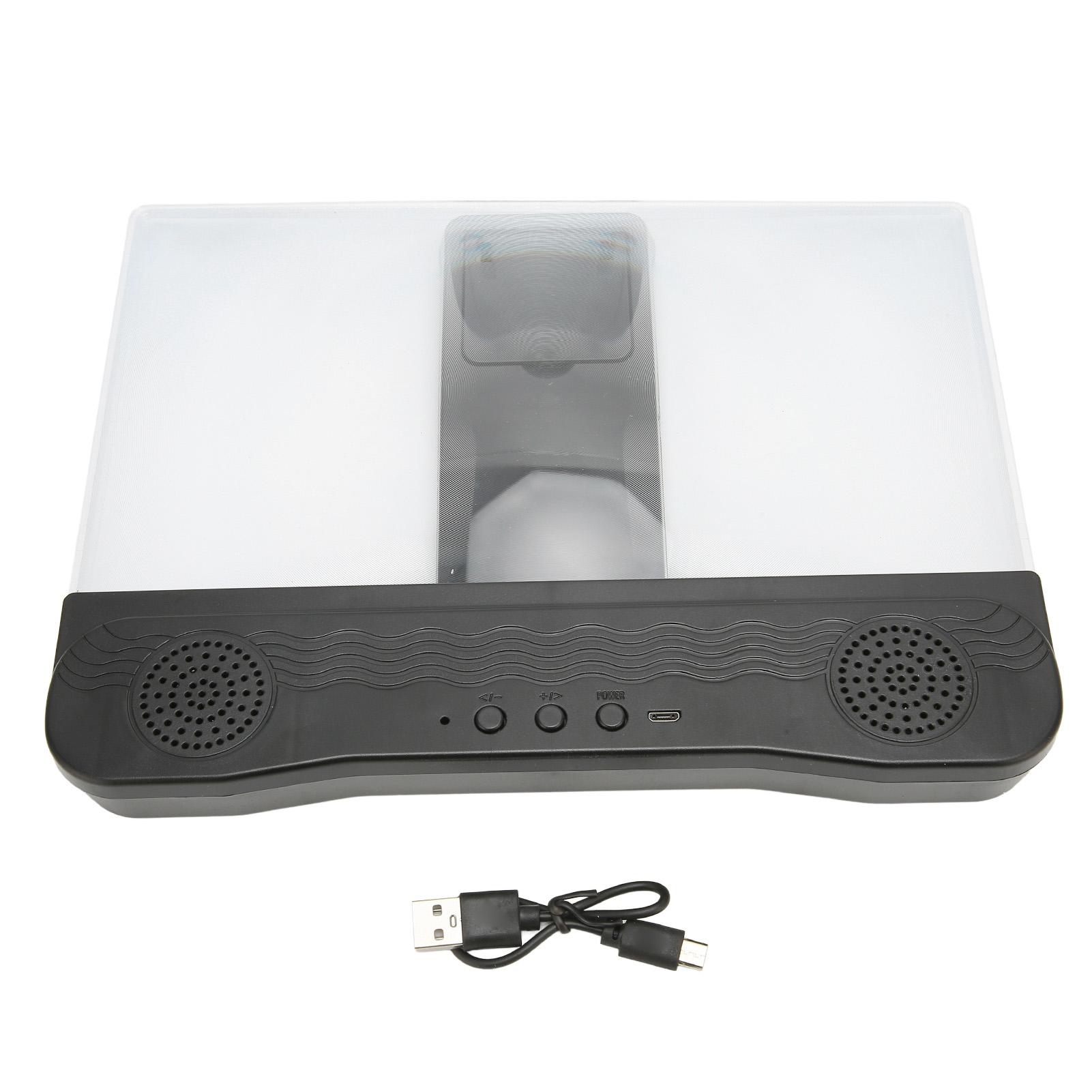 Збільшувач екрану телефону Збільшувальний пристрій Подвійний динамік Підставка ABS для дому офісу
Збільшувач екрану телефону Збільшувальний пристрій Подвійний динамік Підставка ABS для дому офісу