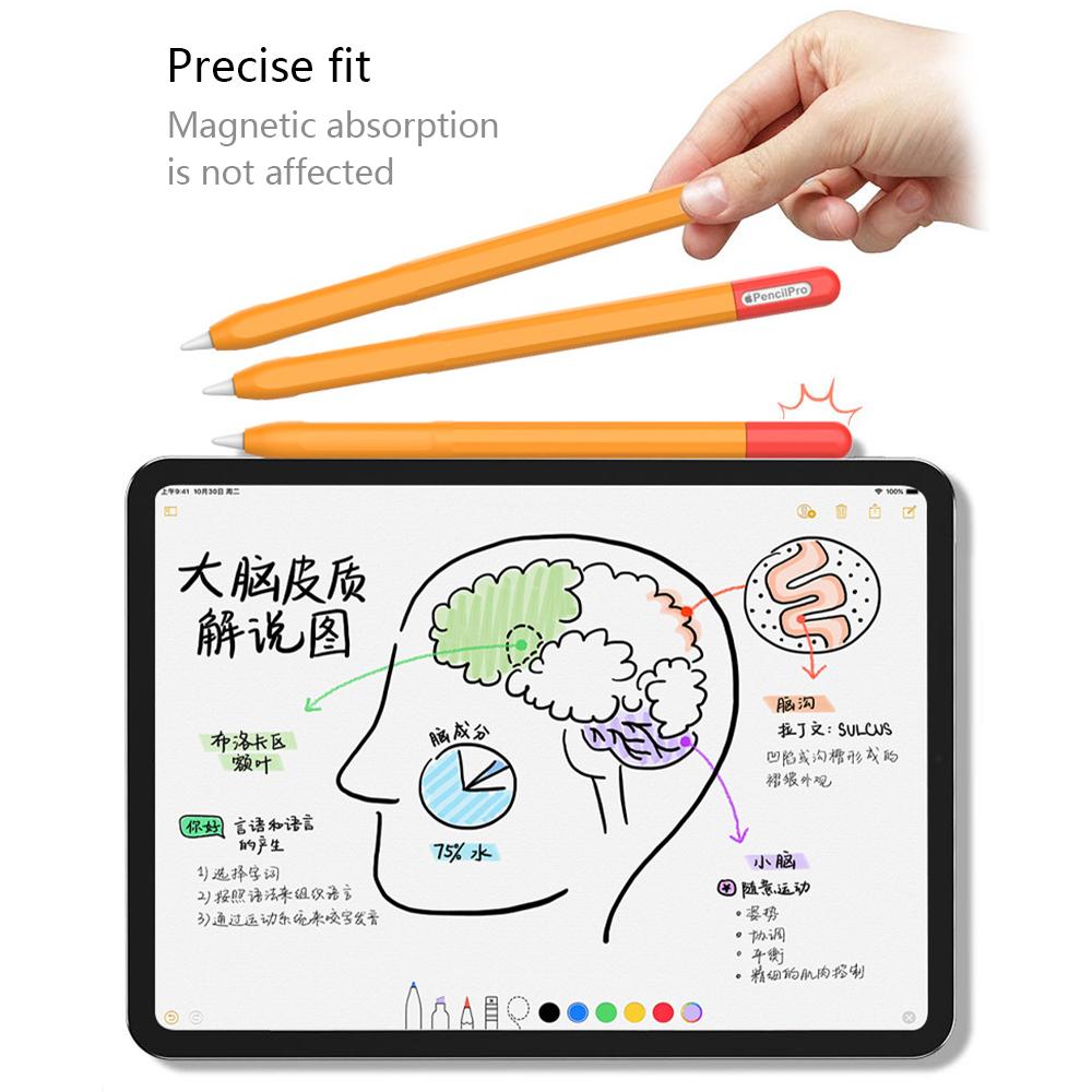 For Apple Pencil Pro Silicone Sleeve Color Splicing Stylus Pen Protective Skin Cover Grey
For Apple Pencil Pro Silicone Sleeve Color Splicing Stylus Pen Protective Skin Cover Grey