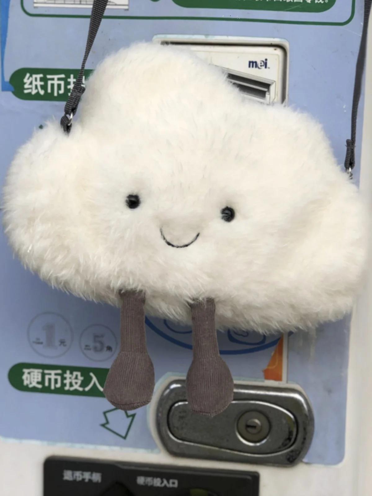 Cute Cloud Shoulder Bag Creative Kawaii Cartoon Plush Bags Fashion Cloud Crossbody Messenger Phone Lolita Women Purses Kid Gift 30x15cm
Cute Cloud Shoulder Bag Creative Kawaii Cartoon Plush Bags Fashion Cloud Crossbody Messenger Phone Lolita Women Purses Kid Gift 30x15cm