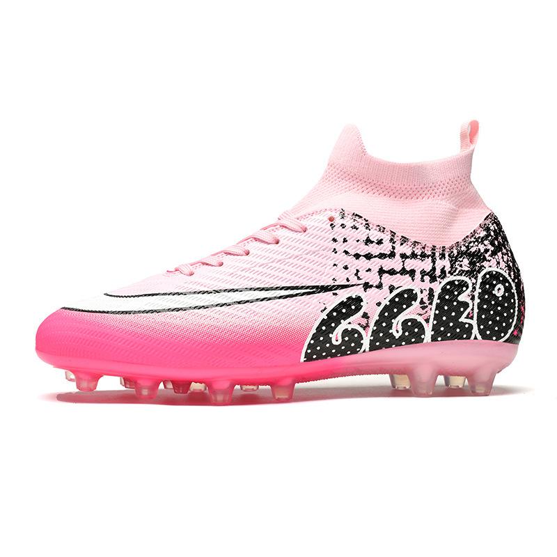 High-top football shoes men and women children long nails broken nails lawn nails leather feet youth student training shoes 35
High-top football shoes men and women children long nails broken nails lawn nails leather feet youth student training shoes 35