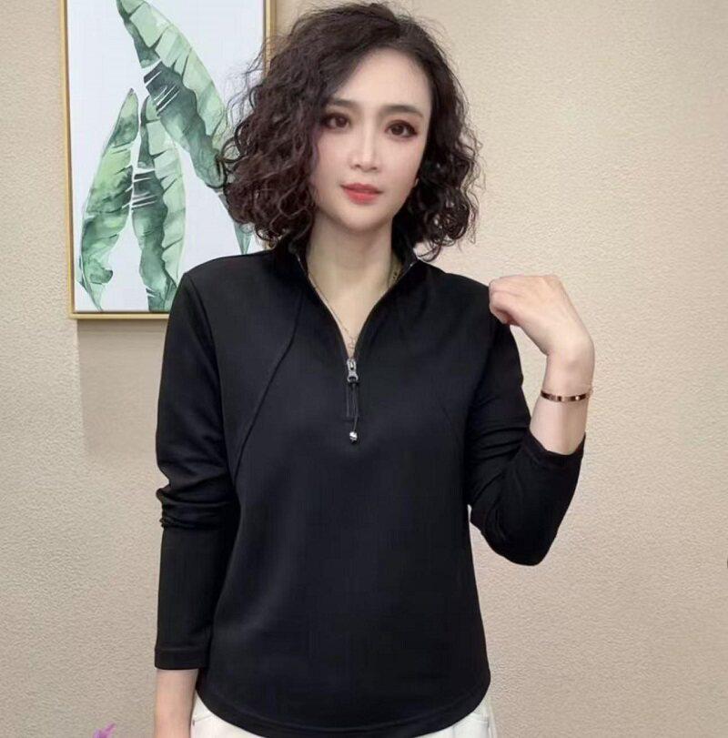 2026 Spring Women s Stylish Slimming Half-Zip Long-Sleeve Casual Top 5XL (recommended for 75-80 kg)
2026 Spring Women s Stylish Slimming Half-Zip Long-Sleeve Casual Top 5XL (recommended for 75-80 kg)