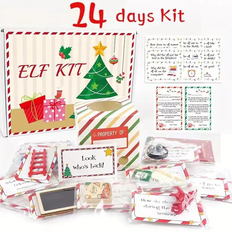 2024 Christmas Gift Box 24-Day Blind Box Gift Box Puzzle Christmas Countdown Cute Toy Ornaments
2024 Christmas Gift Box 24-Day Blind Box Gift Box Puzzle Christmas Countdown Cute Toy Ornaments