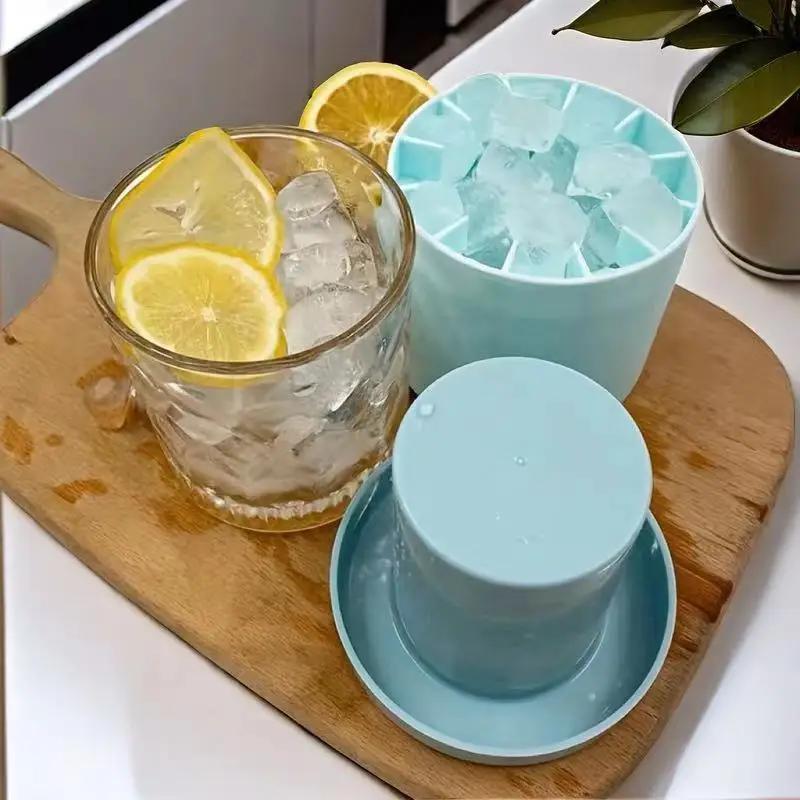 Силиконовая форма для льда Quick Freeze, легкое извлечение, сверхпрочная, для изготовления кубиков льда, ведерки для льда без BPA, цилиндрические стаканчики
Силиконовая форма для льда Quick Freeze, легкое извлечение, сверхпрочная, для изготовления кубиков льда, ведерки для льда без BPA, цилиндрические стаканчики