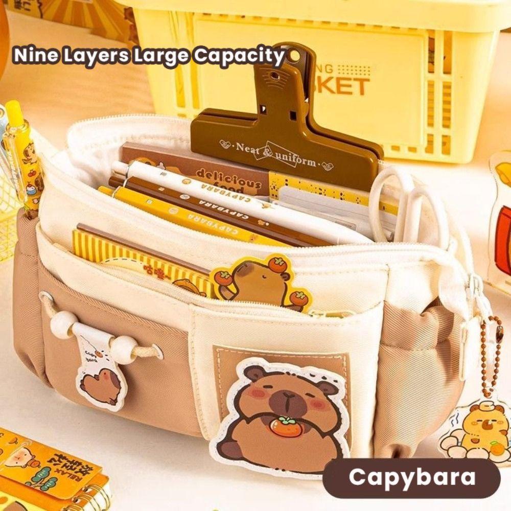 Large Capacity Pen Bag Nine Layers Stationery Bag New Stationery Organizer Back To School 01
Large Capacity Pen Bag Nine Layers Stationery Bag New Stationery Organizer Back To School 01