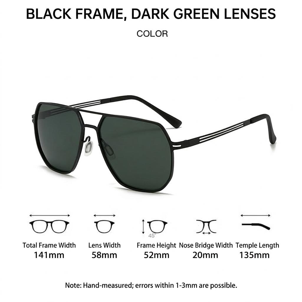 Photochromic Sunglasses Uv Protective Polarized Sunglasses Metal Frame Sunglasses Photochromic For Driving Outdoor Sports
Photochromic Sunglasses Uv Protective Polarized Sunglasses Metal Frame Sunglasses Photochromic For Driving Outdoor Sports