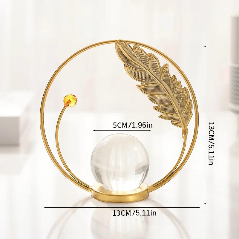 Butterfly Wrought Iron Sculpture - Nordic Crystal Ball Ornament for Living Room & Bookcase (Geometric Home Decor) лист
Butterfly Wrought Iron Sculpture - Nordic Crystal Ball Ornament for Living Room & Bookcase (Geometric Home Decor) лист