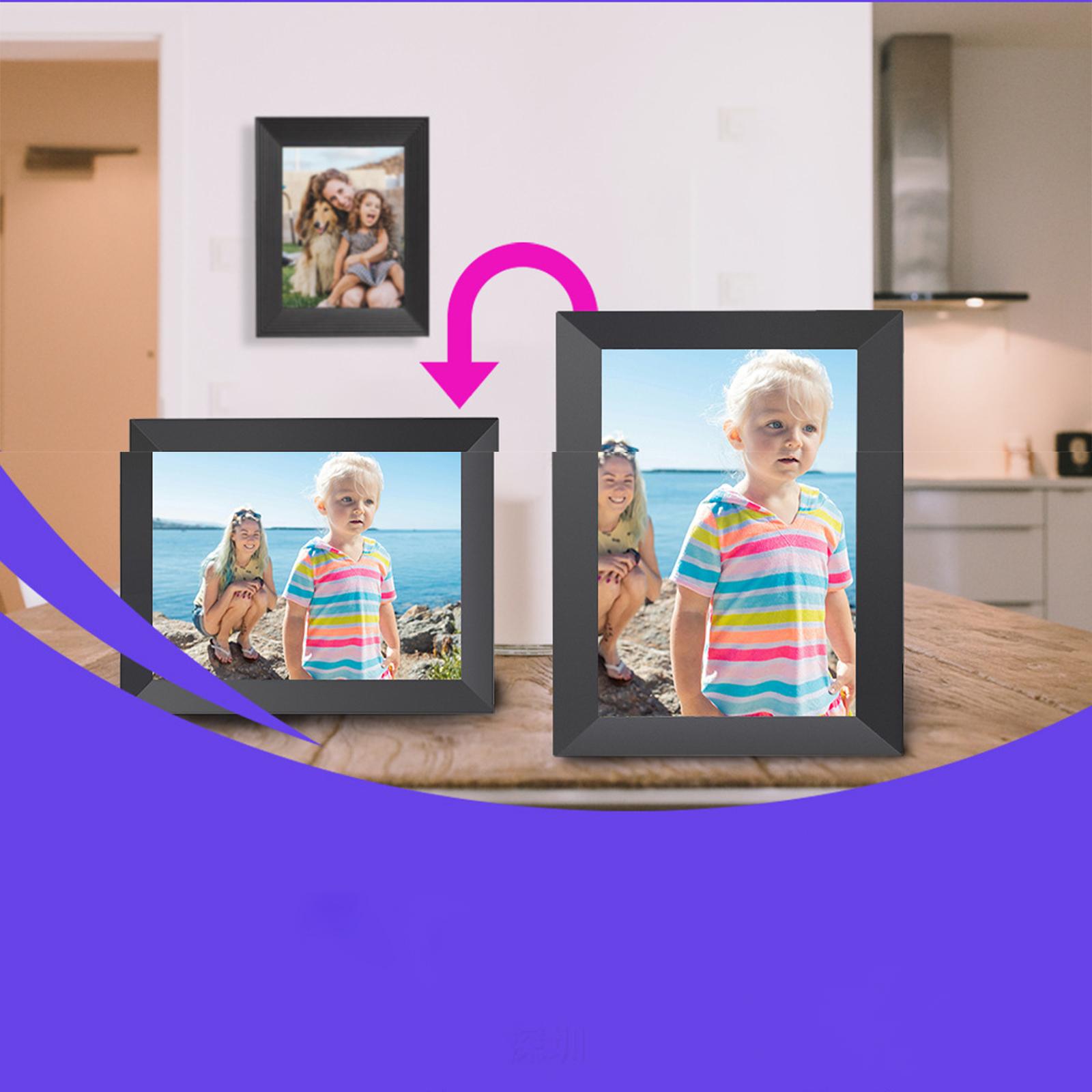 10,1-дюймовая электронная цифровая фоторамка Uhale с Wi-Fi, передача изображений, автоматический поворот по горизонтали и вертикали, сенсорный iPS-экран, 16 ГБ/32 ГБ 16GB чёрный
10,1-дюймовая электронная цифровая фоторамка Uhale с Wi-Fi, передача изображений, автоматический поворот по горизонтали и вертикали, сенсорный iPS-экран, 16 ГБ/32 ГБ 16GB чёрный