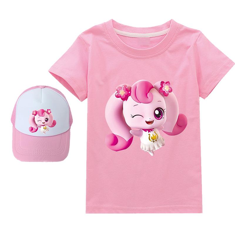Kids Tops Cartoon Catche Teenie ping Summer Cotton Baby Girls Short Sleeve Outerwear Boys T Shirt Children Clothes 140
Kids Tops Cartoon Catche Teenie ping Summer Cotton Baby Girls Short Sleeve Outerwear Boys T Shirt Children Clothes 140