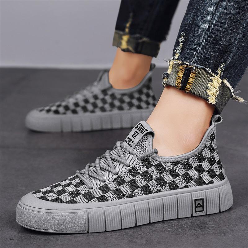 Men s shoes 2025 new spring breathable fly-woven mesh shoes student sports and leisure shoes trend Korean version skateboard shoes 44 сірий колір
Men s shoes 2025 new spring breathable fly-woven mesh shoes student sports and leisure shoes trend Korean version skateboard shoes 44 сірий колір