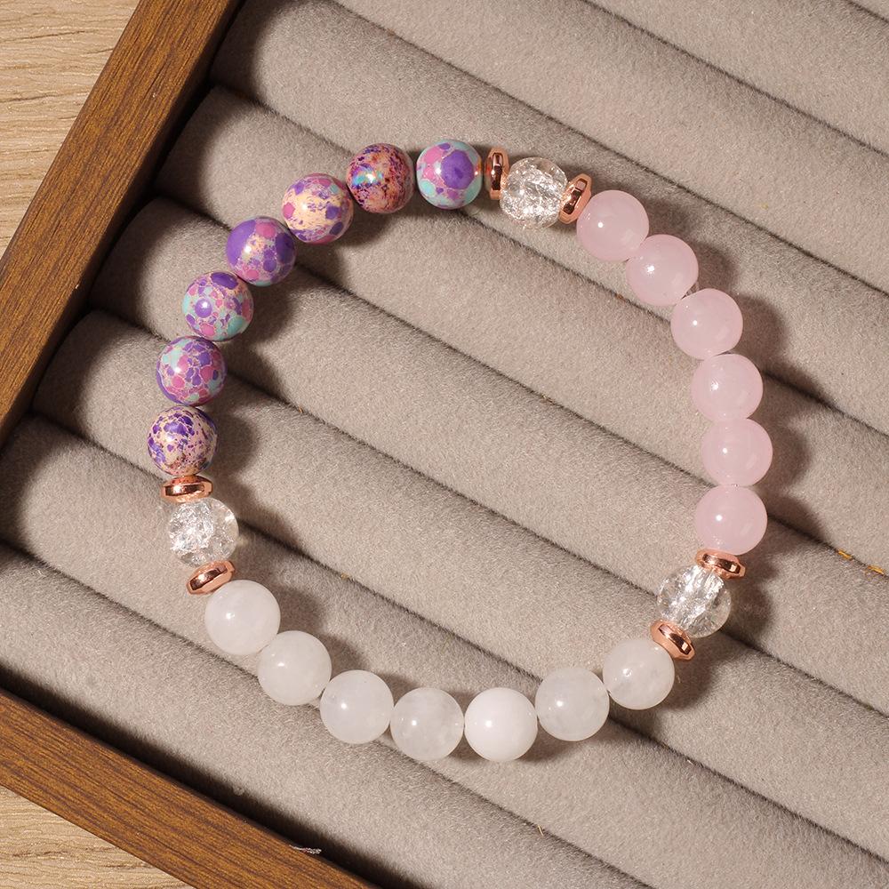Colorful Jasper Beaded Bracelet Women Jewelry for Love Friendship Accessory
Colorful Jasper Beaded Bracelet Women Jewelry for Love Friendship Accessory