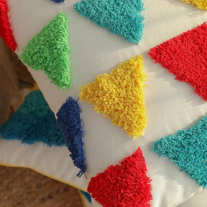 Nordic Tufted Cushions Cover 45x45CM Sofa Decorative Pillow Covers Living Room Bedroom Pillowcase Colorful Tufting Pillow Cases
Nordic Tufted Cushions Cover 45x45CM Sofa Decorative Pillow Covers Living Room Bedroom Pillowcase Colorful Tufting Pillow Cases