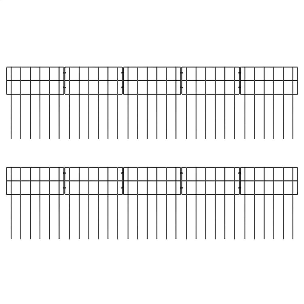 Garden Fence 10 Pieces Weather Resistant Border No Dig Fence Garden Panels For Outdoor Yard Patio Landscape Pathway Flower Bed чёрный
Garden Fence 10 Pieces Weather Resistant Border No Dig Fence Garden Panels For Outdoor Yard Patio Landscape Pathway Flower Bed чёрный