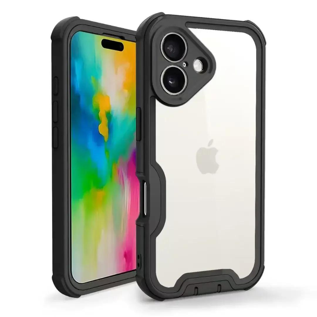 4in1 All-inclusive lens PC+TPU Case For iPhone 17 16 15 14 Plus 13 12 Pro Max Transparent Shockproof Resistant Protective Cover iPhone 13 Pro чорний
4in1 All-inclusive lens PC+TPU Case For iPhone 17 16 15 14 Plus 13 12 Pro Max Transparent Shockproof Resistant Protective Cover iPhone 13 Pro чорний