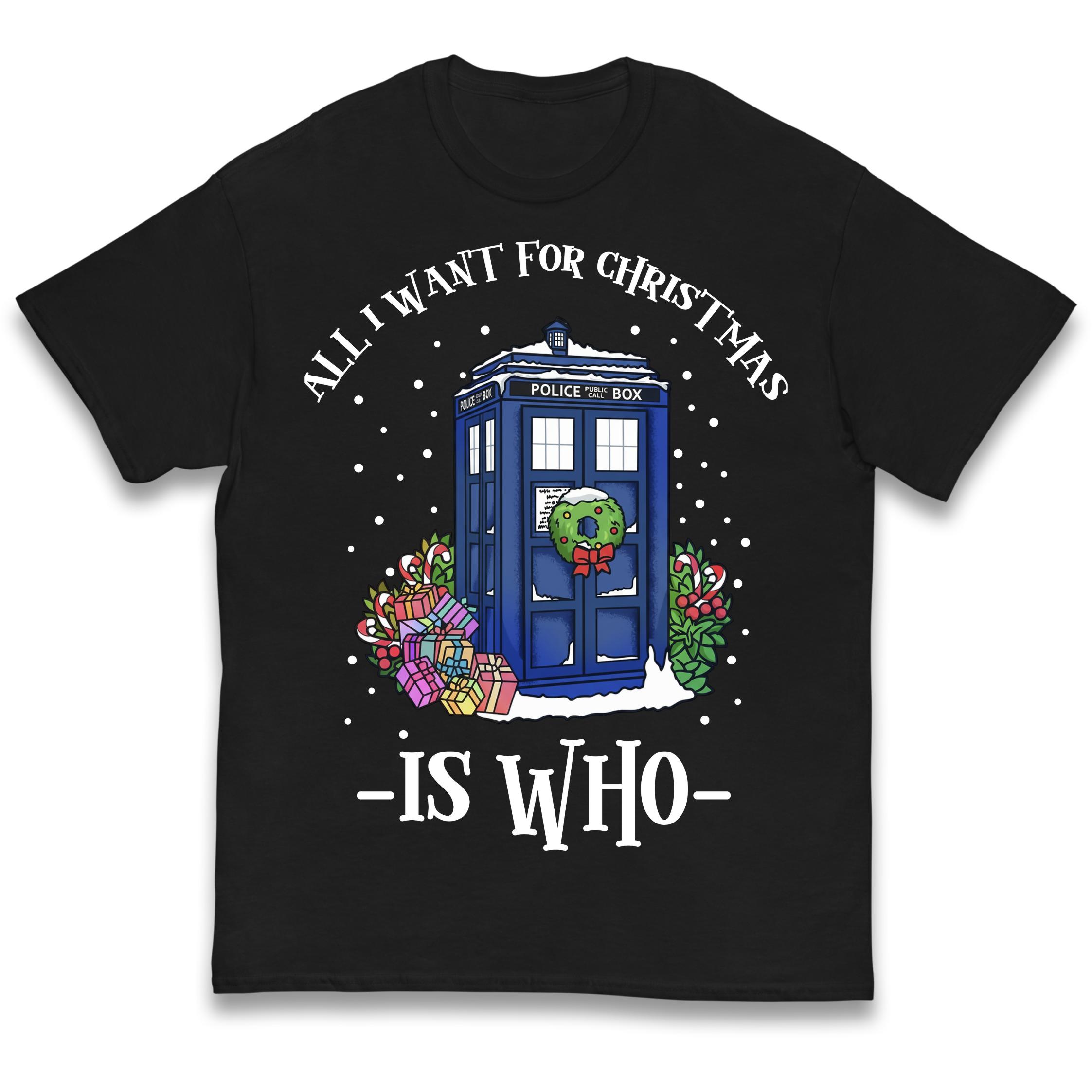 DR WHO All i Want for Chrsitmas is Who Christmas Kids T Shirt 110
DR WHO All i Want for Chrsitmas is Who Christmas Kids T Shirt 110