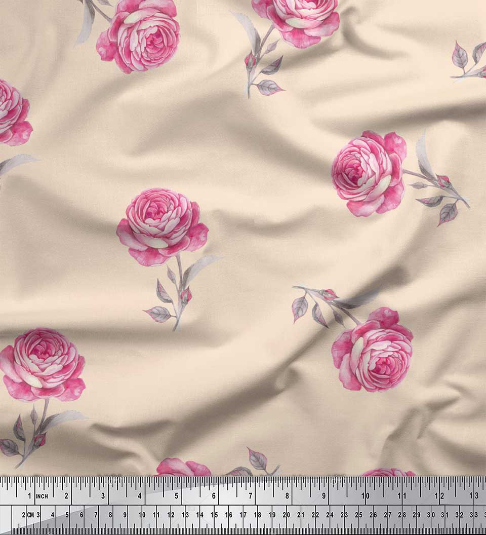 Soimoi белая японская креп-атласная ткань Grandiflora Roses цветочная печатная ткань 1 метр 42 дюйма 42 Inch Wide - Cotton Voile белый
Soimoi белая японская креп-атласная ткань Grandiflora Roses цветочная печатная ткань 1 метр 42 дюйма 42 Inch Wide - Cotton Voile белый