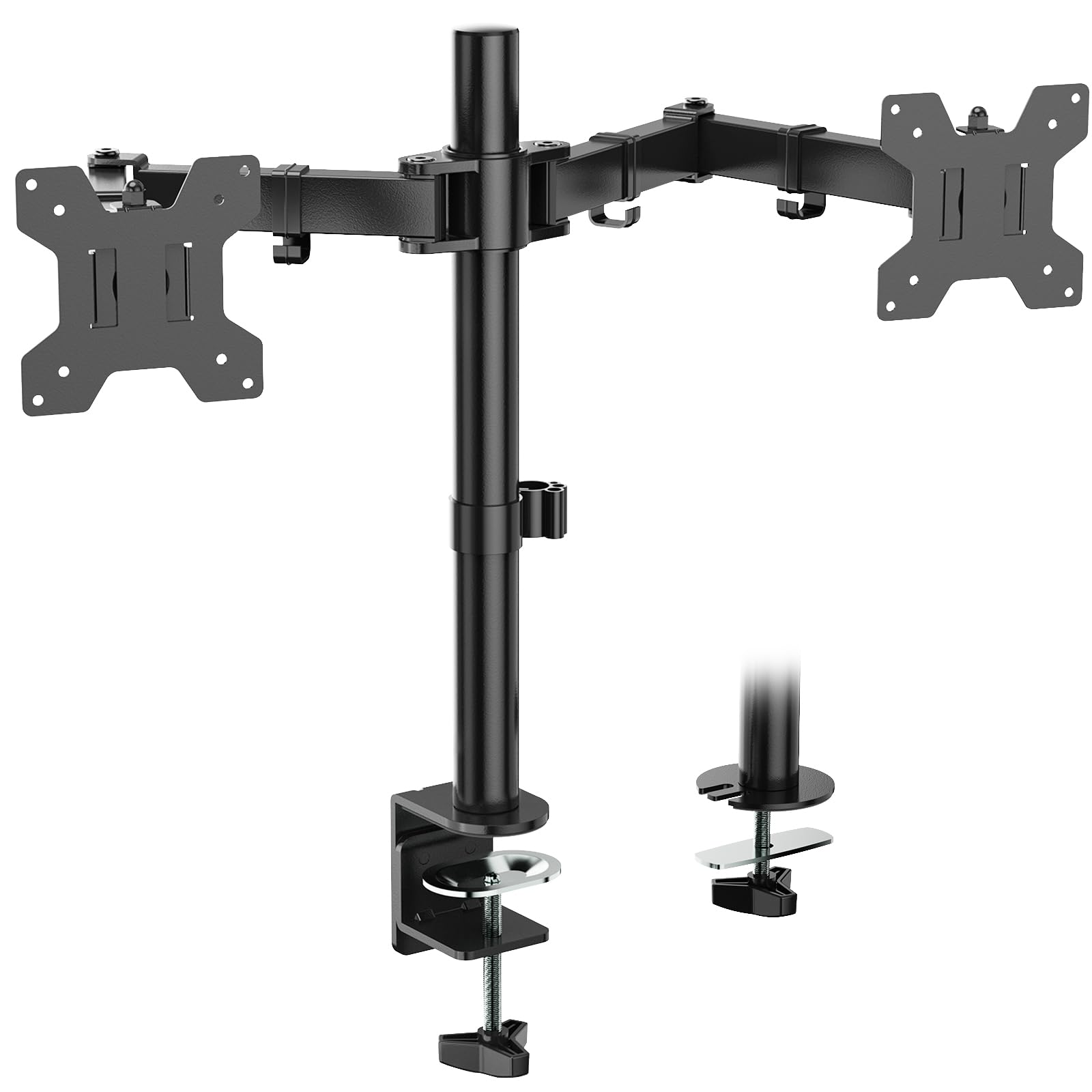 WALI Dual Monitor Desk Monitor Stand for 2 Monitors up to Dual Monitor Mount for School Up to 22 lbs Black Mount, 27 , Home, Office, (M002), чорний
WALI Dual Monitor Desk Monitor Stand for 2 Monitors up to Dual Monitor Mount for School Up to 22 lbs Black Mount, 27 , Home, Office, (M002), чорний