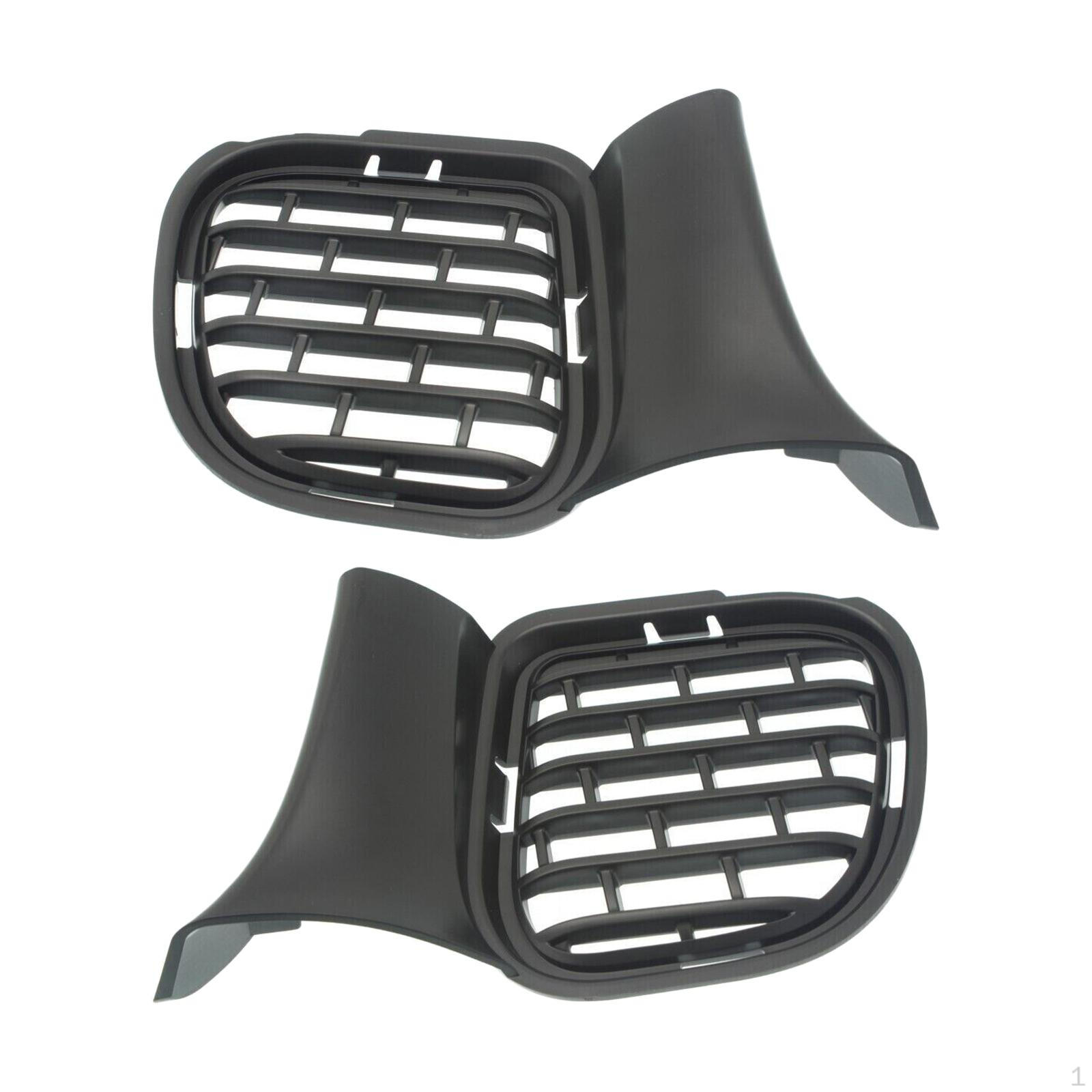 Front L R Lower Grille Fog Light Bezel 68259762AA 68259763AA Spare Parts, Black Replaces Accessory
Front L R Lower Grille Fog Light Bezel 68259762AA 68259763AA Spare Parts, Black Replaces Accessory