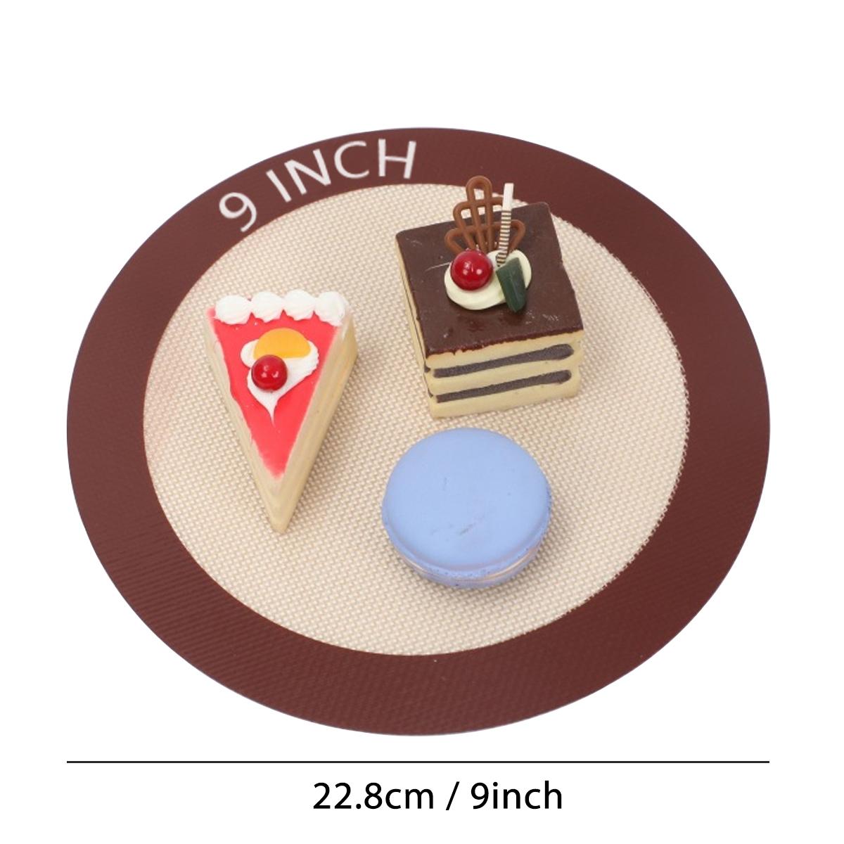 Silicone Baking Mats, 4 Sizes, Reusable Non-Slip Non-Stick Oven Liner Sheet, Large Pastry Mat, for Pizza Macaron Cookie Cake
Silicone Baking Mats, 4 Sizes, Reusable Non-Slip Non-Stick Oven Liner Sheet, Large Pastry Mat, for Pizza Macaron Cookie Cake