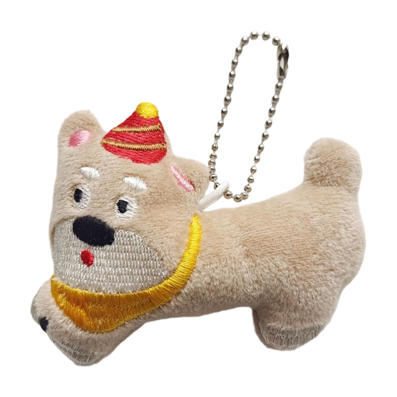 Plush Handmade Dog Keyring Plush Toy with Unique Pattern PP Cotton Craftsmanship Jewelry for Daily Companionship
Plush Handmade Dog Keyring Plush Toy with Unique Pattern PP Cotton Craftsmanship Jewelry for Daily Companionship