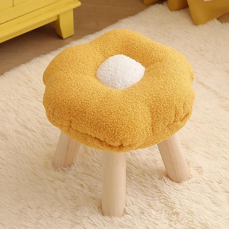 Creative Flower Low Stool Comfortable Sofa Stool Children Seat Stools Bedroom Cute Shoe Changing Stools for Living Room жовтий
Creative Flower Low Stool Comfortable Sofa Stool Children Seat Stools Bedroom Cute Shoe Changing Stools for Living Room жовтий