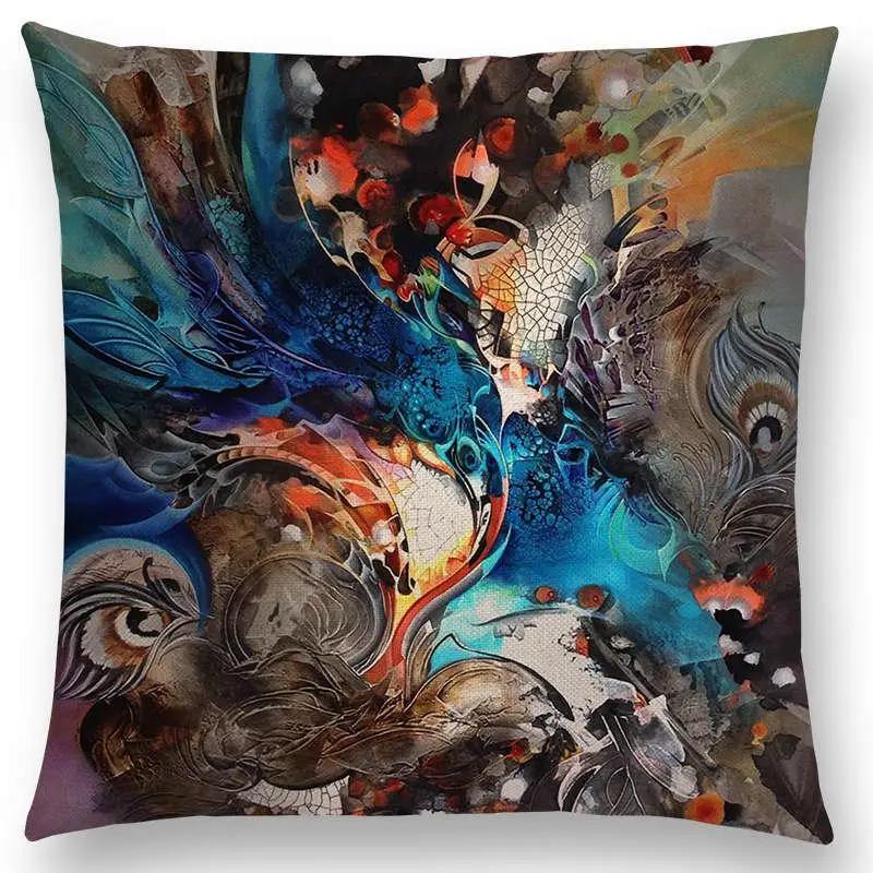 New Abstract Style Painting Sculpture Mysterious Pattern Fantastic Cushion Cover Sofa Throw Pillow Case 30x30cm бежевий
New Abstract Style Painting Sculpture Mysterious Pattern Fantastic Cushion Cover Sofa Throw Pillow Case 30x30cm бежевий