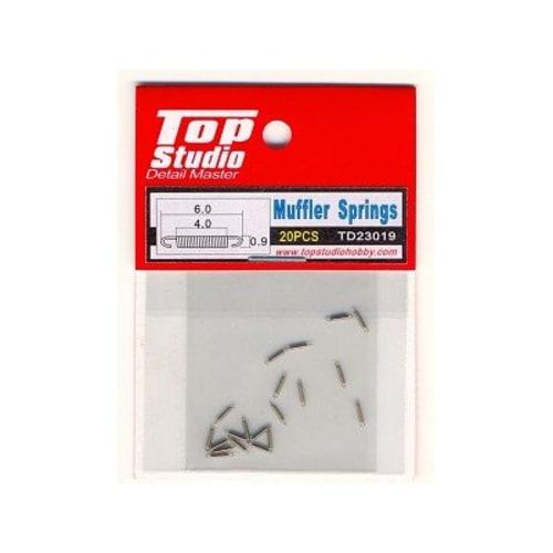 Top Studio Muffler Springs (20 pieces) for Detailing 1/12 Scale Models (TD23019)
Top Studio Muffler Springs (20 pieces) for Detailing 1/12 Scale Models (TD23019)