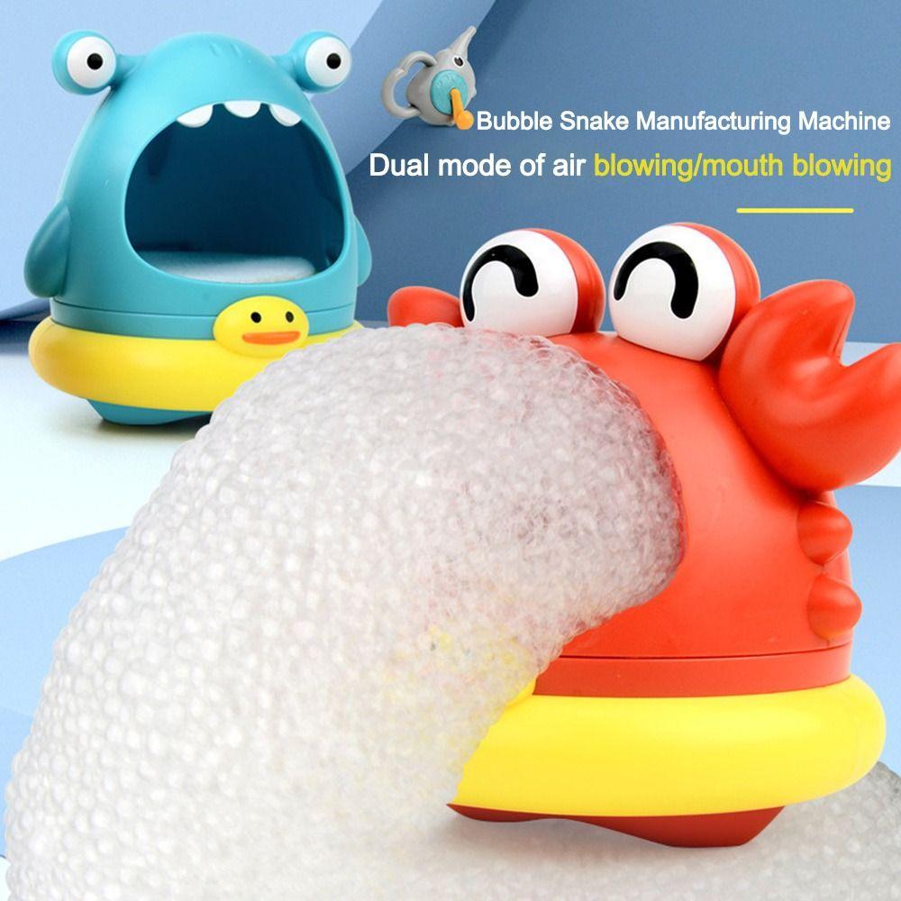 ABS Baby Bath Toys Manual Bathtub Soap Machine Cute Blowing Bubble Toy Shark-1 
ABS Baby Bath Toys Manual Bathtub Soap Machine Cute Blowing Bubble Toy Shark-1