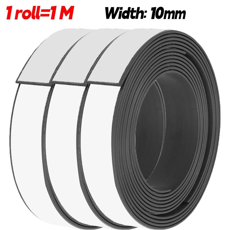 1-10M Strong Magnetic Tapes DIY Home Office Self Adhesive Magnetic Tape Whiteboard Fridge Sticky Strip Craft Fixing Tools 1M- (1 roll)
1-10M Strong Magnetic Tapes DIY Home Office Self Adhesive Magnetic Tape Whiteboard Fridge Sticky Strip Craft Fixing Tools 1M- (1 roll)
